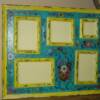 Hand-painted gallery style picture frame.